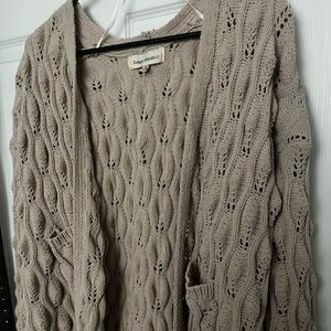 Cream Knit Cardigan